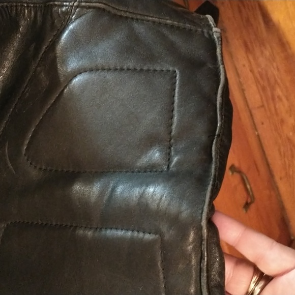 Unisex Vintage 70's Motorcycle Leather Riding Jacket - Pre-owned - Picture 15 of 16